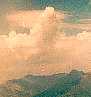 nuage et parapentes en espagne